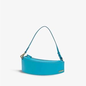 Jacquemus Blue Le Bomba Leather Shoulder Bag